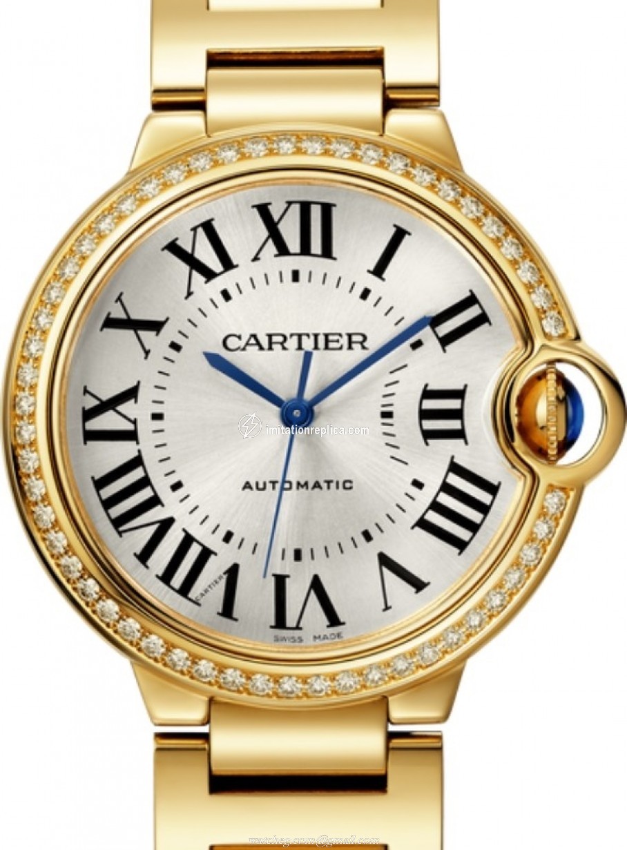 Cartier WJBB0043 Ballon Bleu De Cartier Ladies Automatic Silver