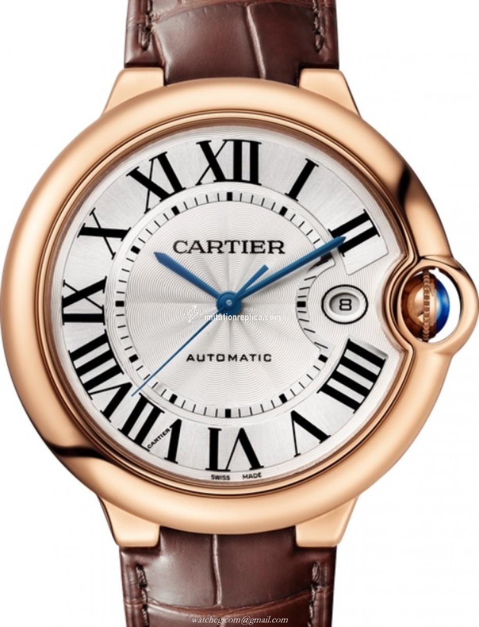 Cartier WGBB0030 Ballon Bleu De Cartier Men's Automatic Silver