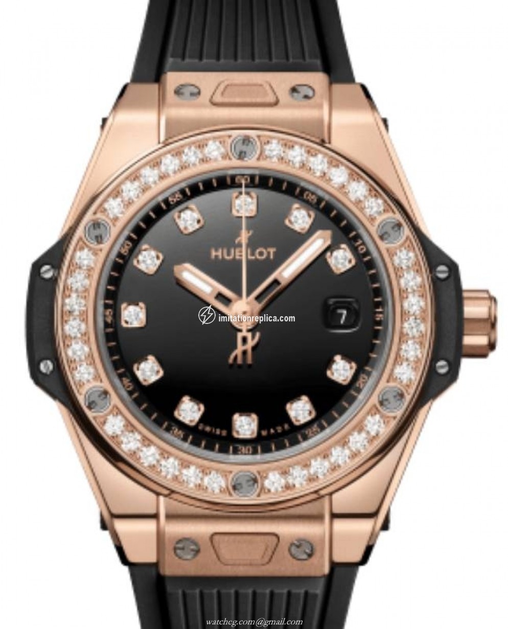 Hublot 485.OX.1280.RX.1204 Big Bang 3-Hands Ladies Automatic Black