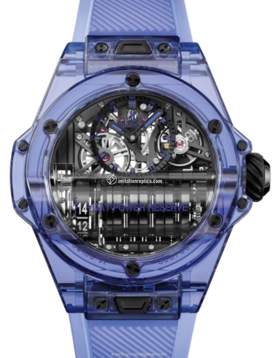 Hublot 911.JL.0119.RX Big Bang MP-11 Power Reserve 14 Days Men's Manual-Wind Skeleton