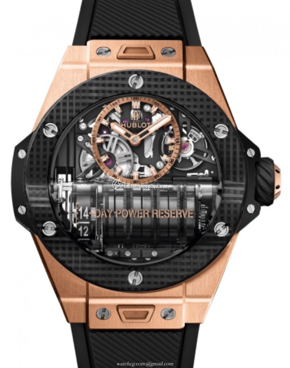 Hublot 911.OQ.0118.RX Big Bang Complications Men's Manual-Wind Skeleton