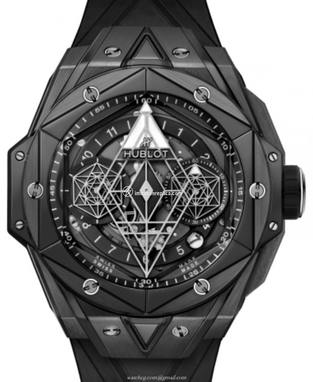 Hublot 418.CX.1107.RX.MXM22 Big Bang Partnerships Men's Automatic Black
