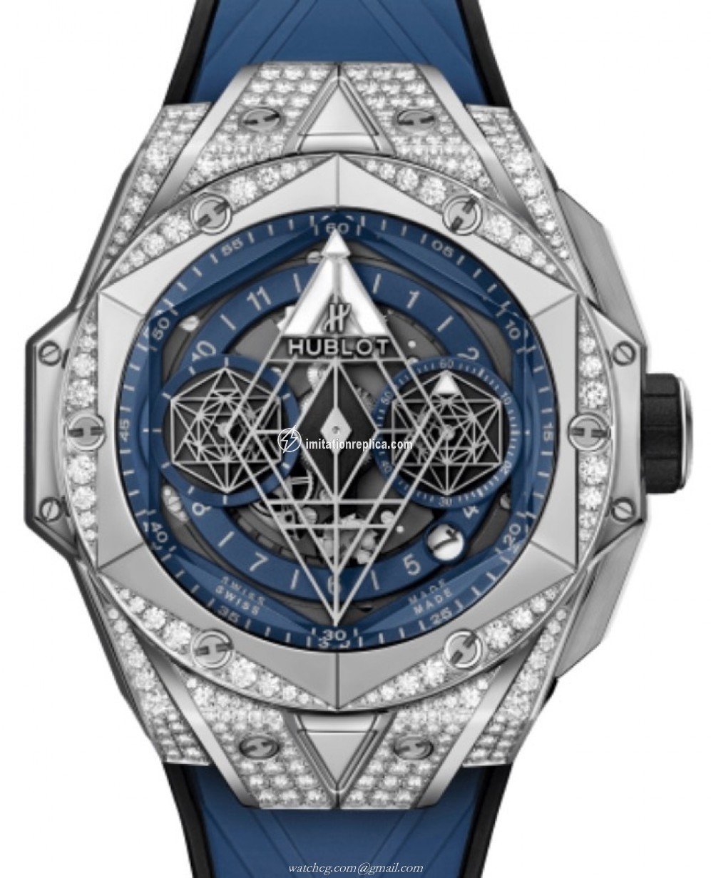 Hublot 418.NX.5107.RX.1604.MXM20 Big Bang Partnerships Men's Automatic Blue