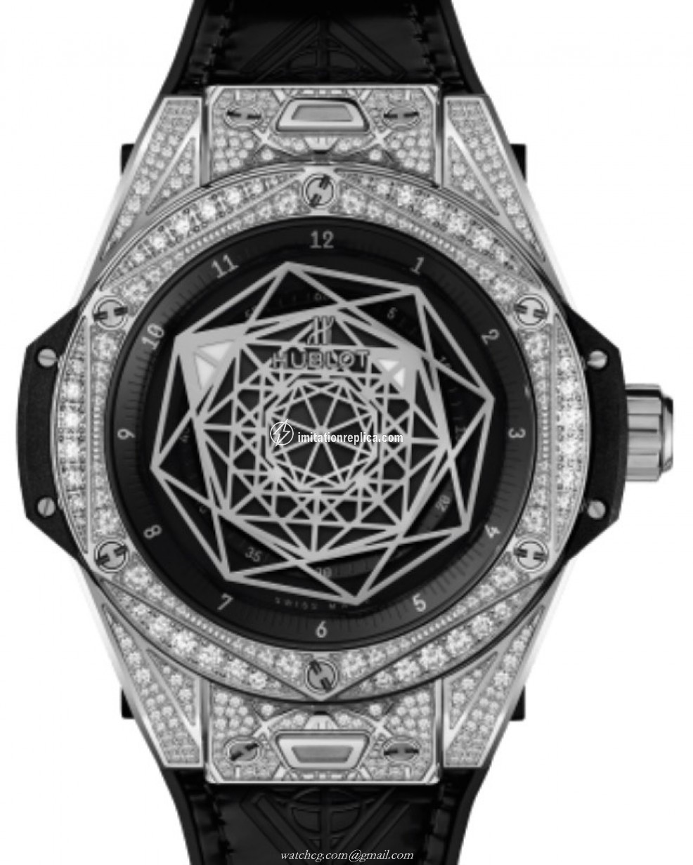 Hublot 465.SS.1117.VR.1704.MXM18 Big Bang Partnerships Ladies Automatic Black