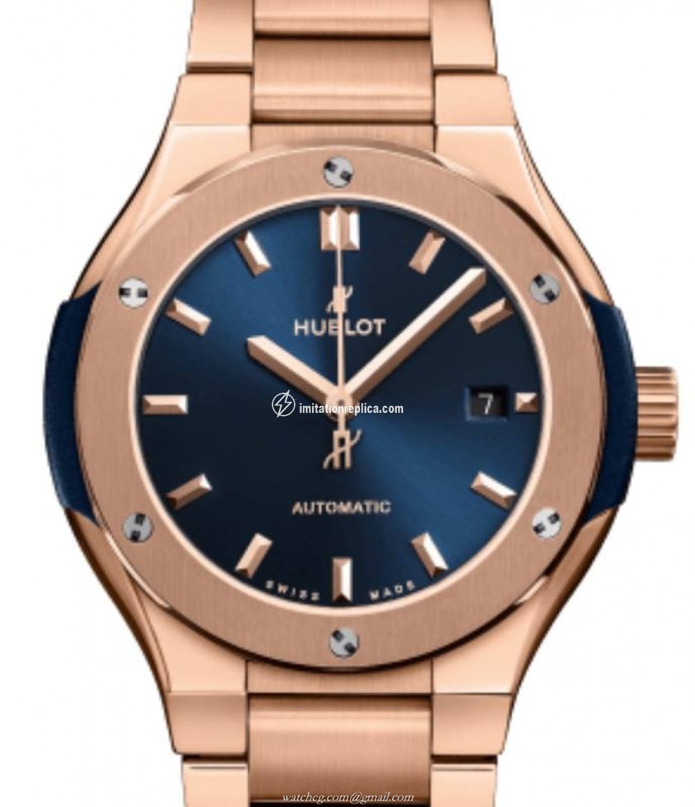 Hublot 585.OX.7180.OX Classic Fusion Ladies Automatic Blue