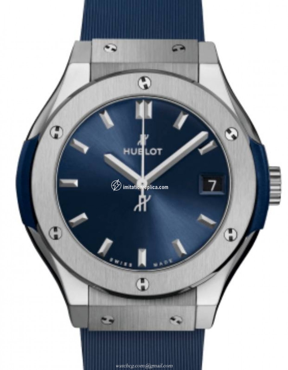 Hublot 581.NX.7170.RX Classic Fusion Ladies Quartz Blue