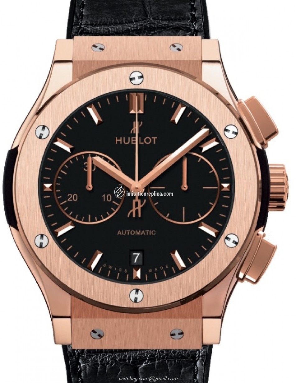 Hublot 521.OX.1181.LR Classic Fusion Chronograph Men's Automatic Black