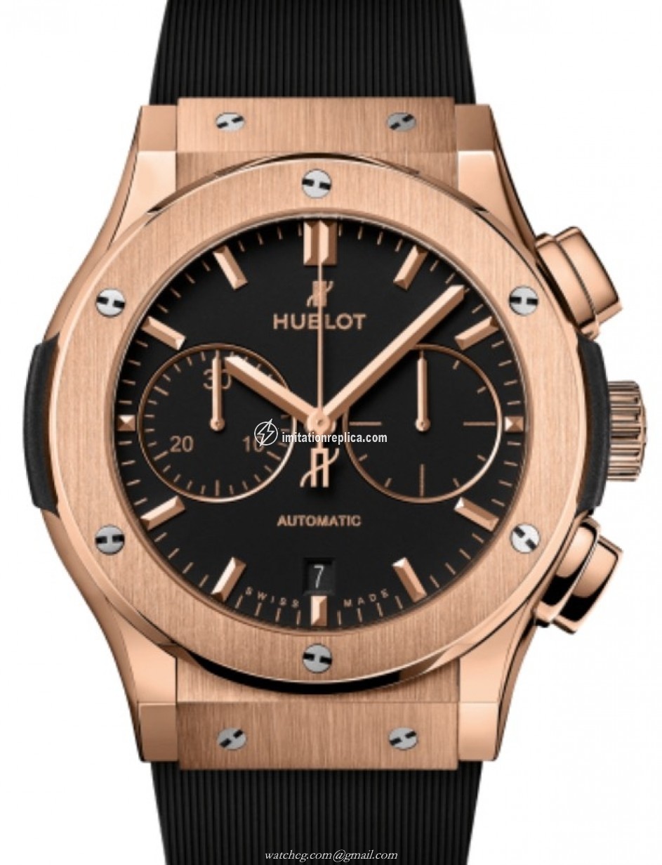Hublot 521.OX.1181.RX Classic Fusion Chronograph Men's Automatic Black