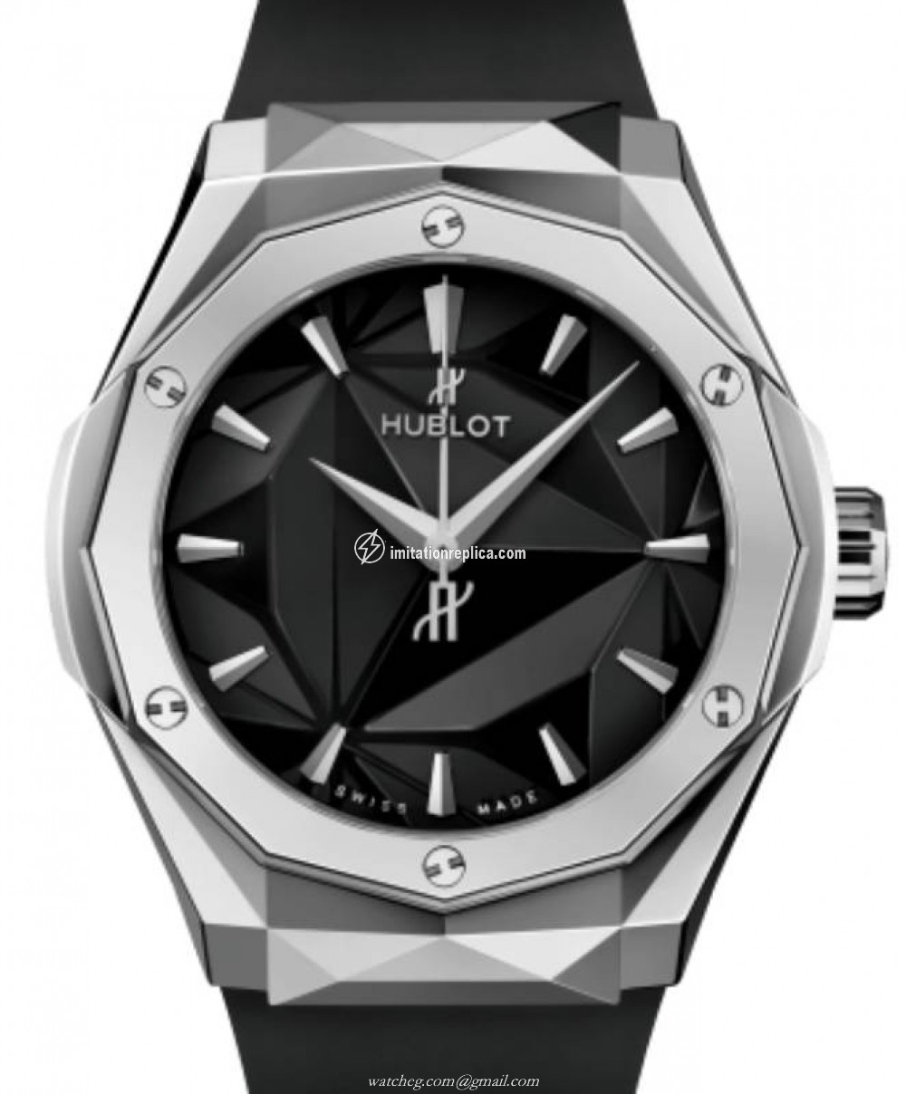Hublot 550.NS.1800.RX.ORL19 Classic Fusion Orlinski Men's Automatic Black