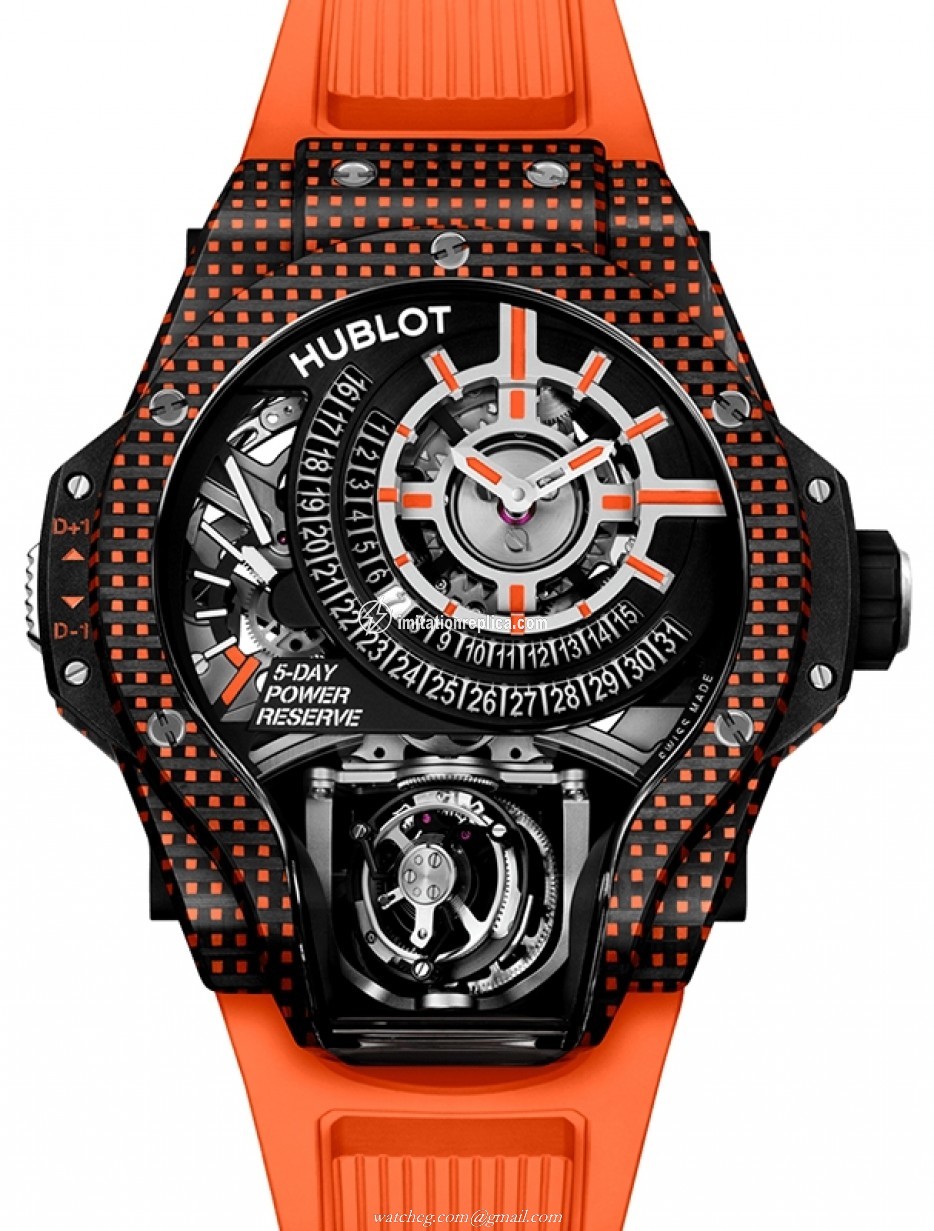 Hublot 909.QDO.1120.RX Big Bang MP Men's Manual-Wind Black
