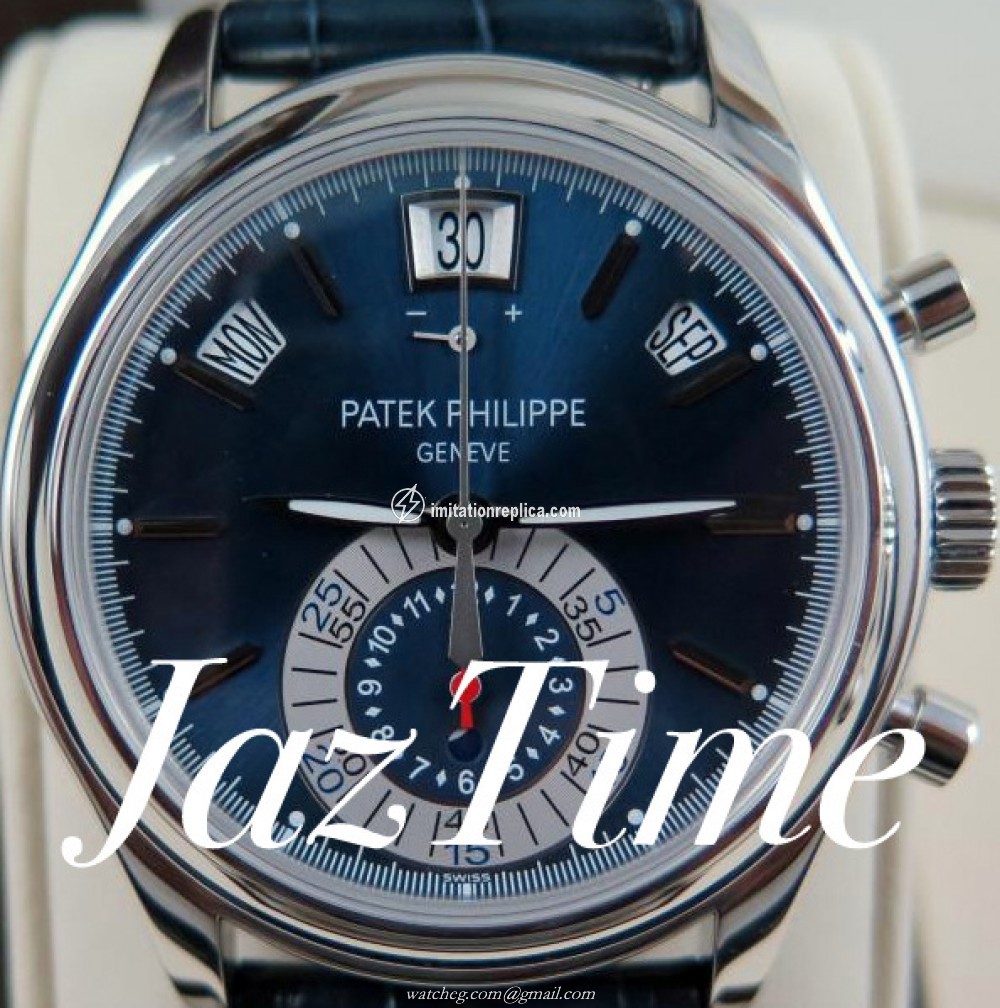 Patek Philippe 5960P Complications Men's Automatic Blue