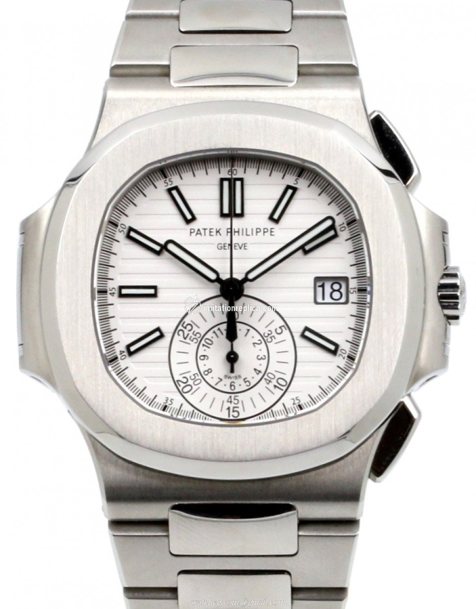 Patek Philippe 5980/1A-019 Nautilus Men's Automatic White