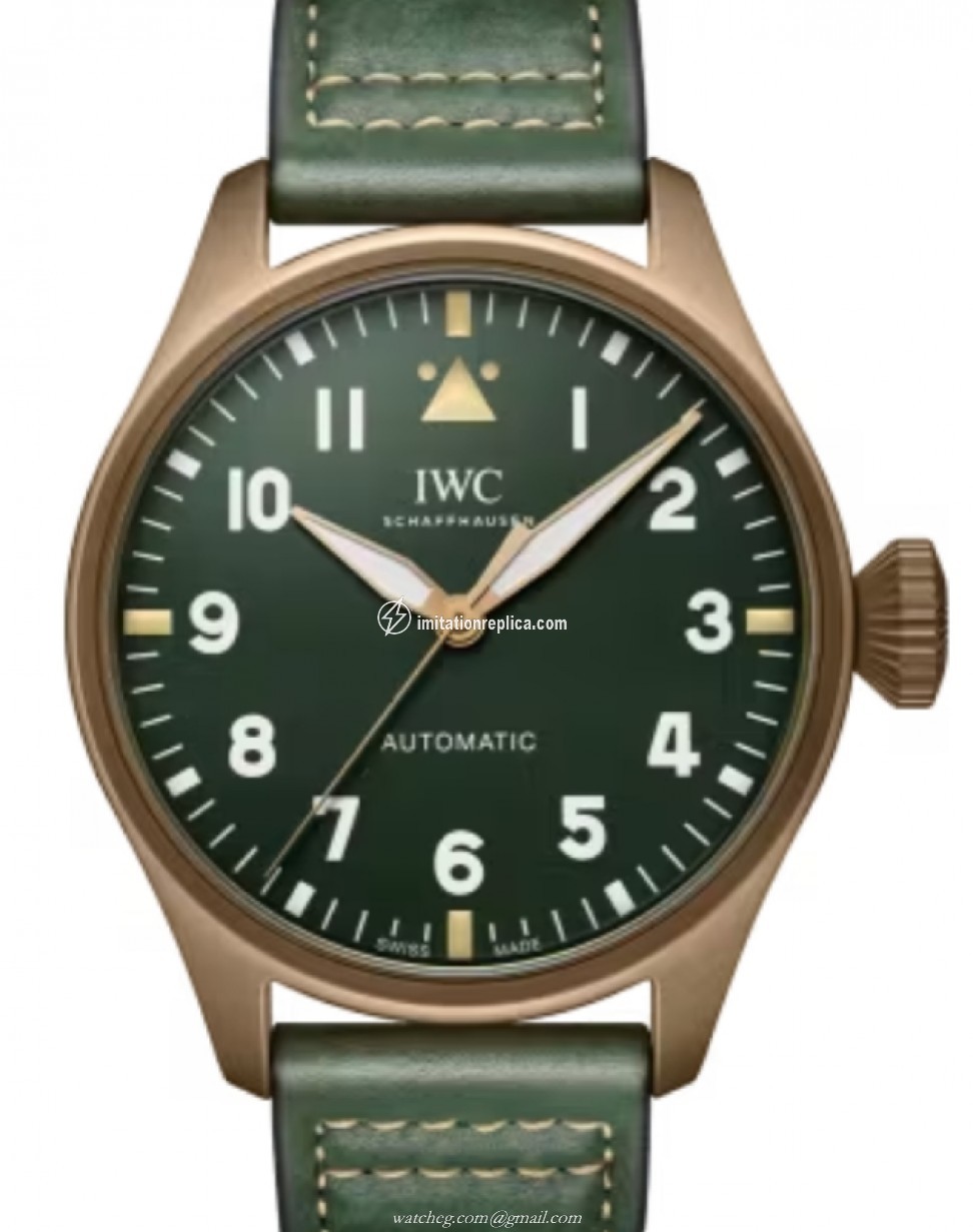 IWC IW329702 Pilot's Watch Men's Automatic Green