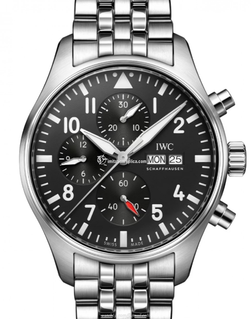 IWC IW378002 Pilot's Watch Men's Automatic Black