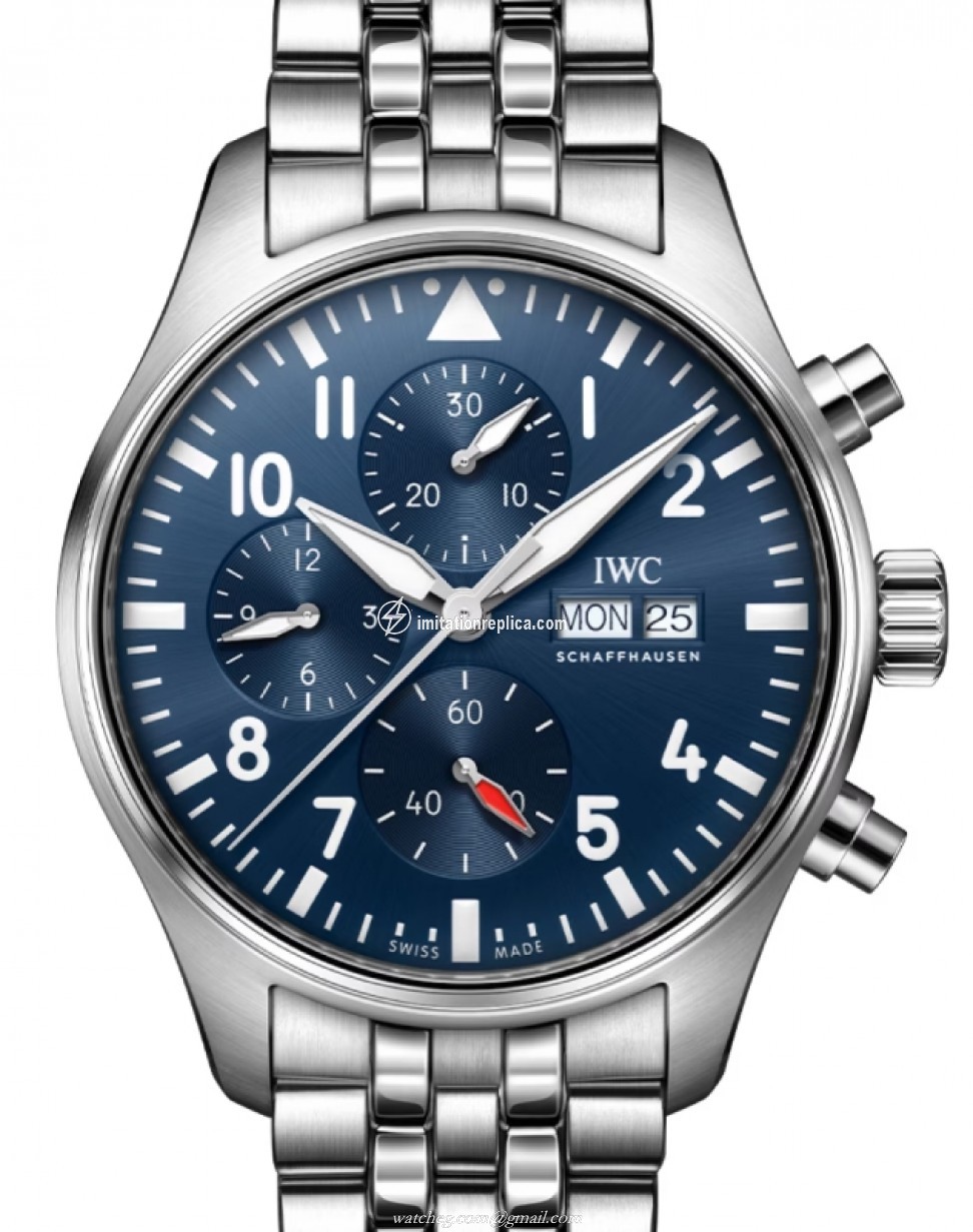 IWC IW378004 Pilot's Watch Men's Automatic Blue