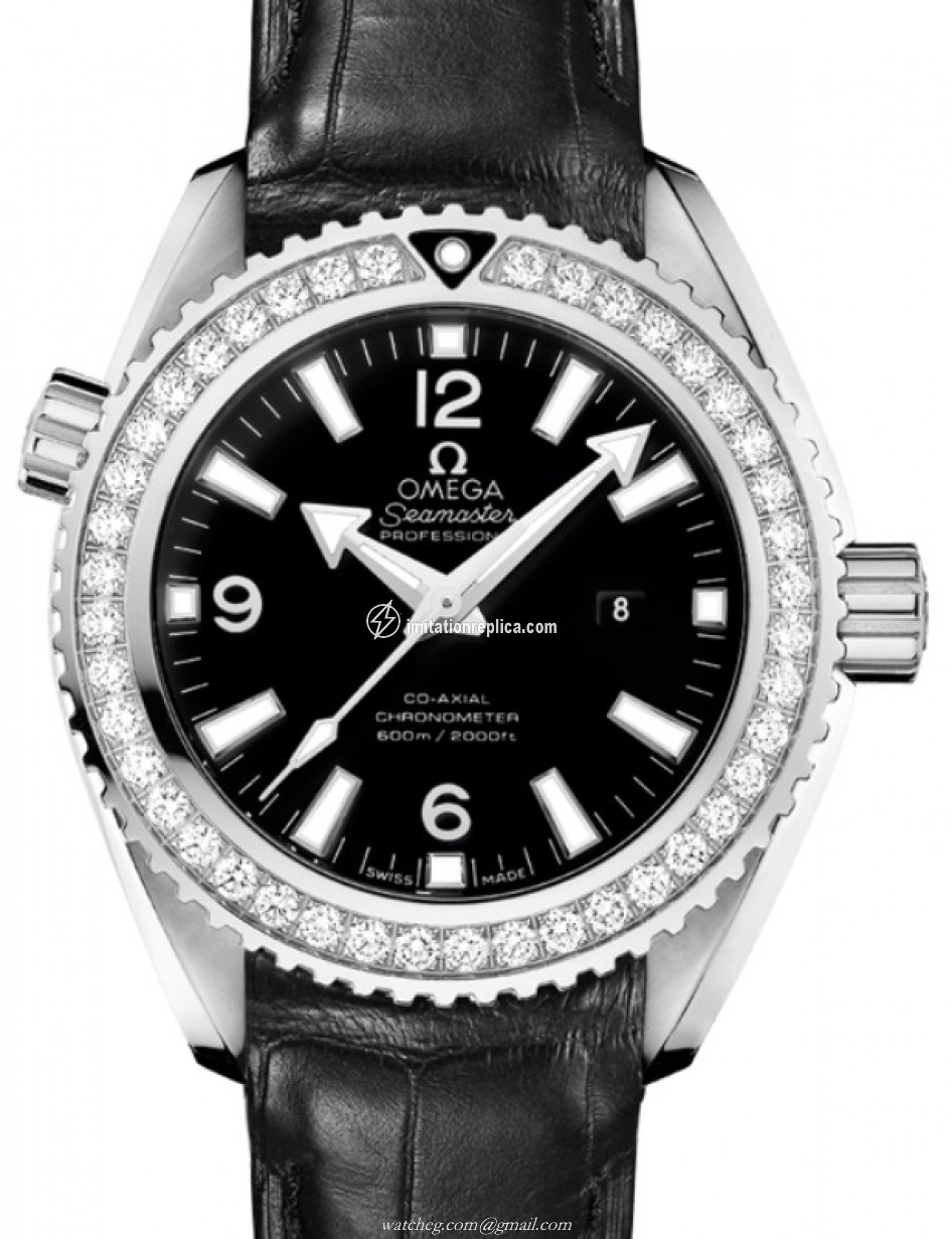 Omega 232.18.38.20.01.001 Planet Ocean 600M Co-Axial Men's Automatic Black