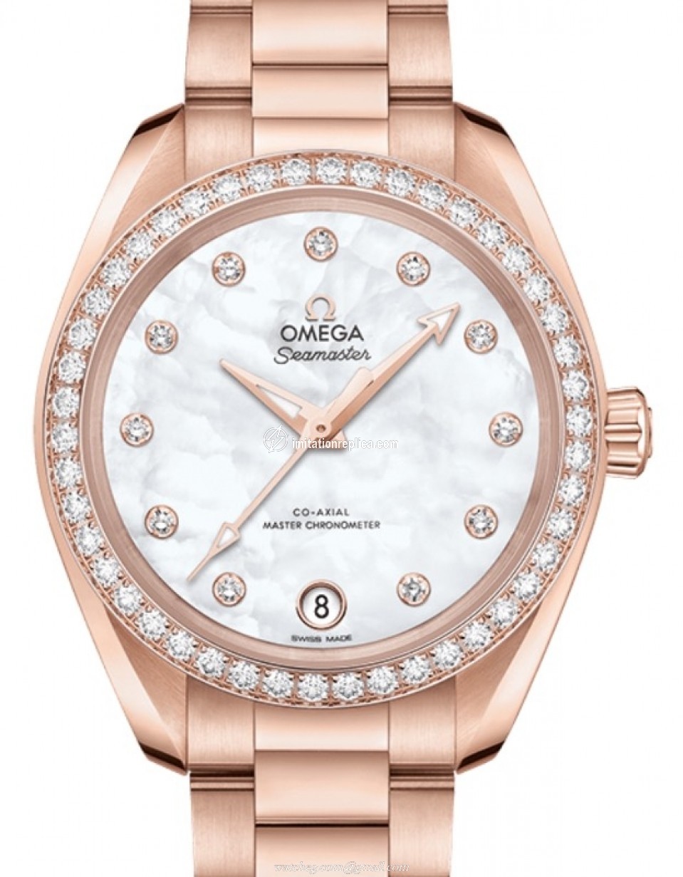 Omega 220.55.34.20.55.001 Seamaster Aqua Terra 150M Ladies Automatic White