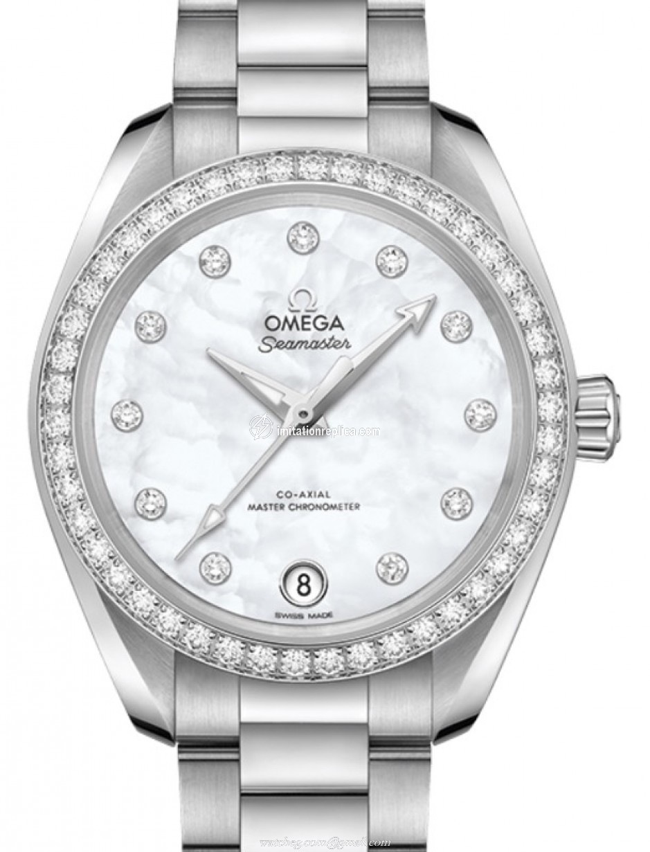 Omega 220.15.34.20.55.001 Seamaster Aqua Terra 150M Ladies Automatic White