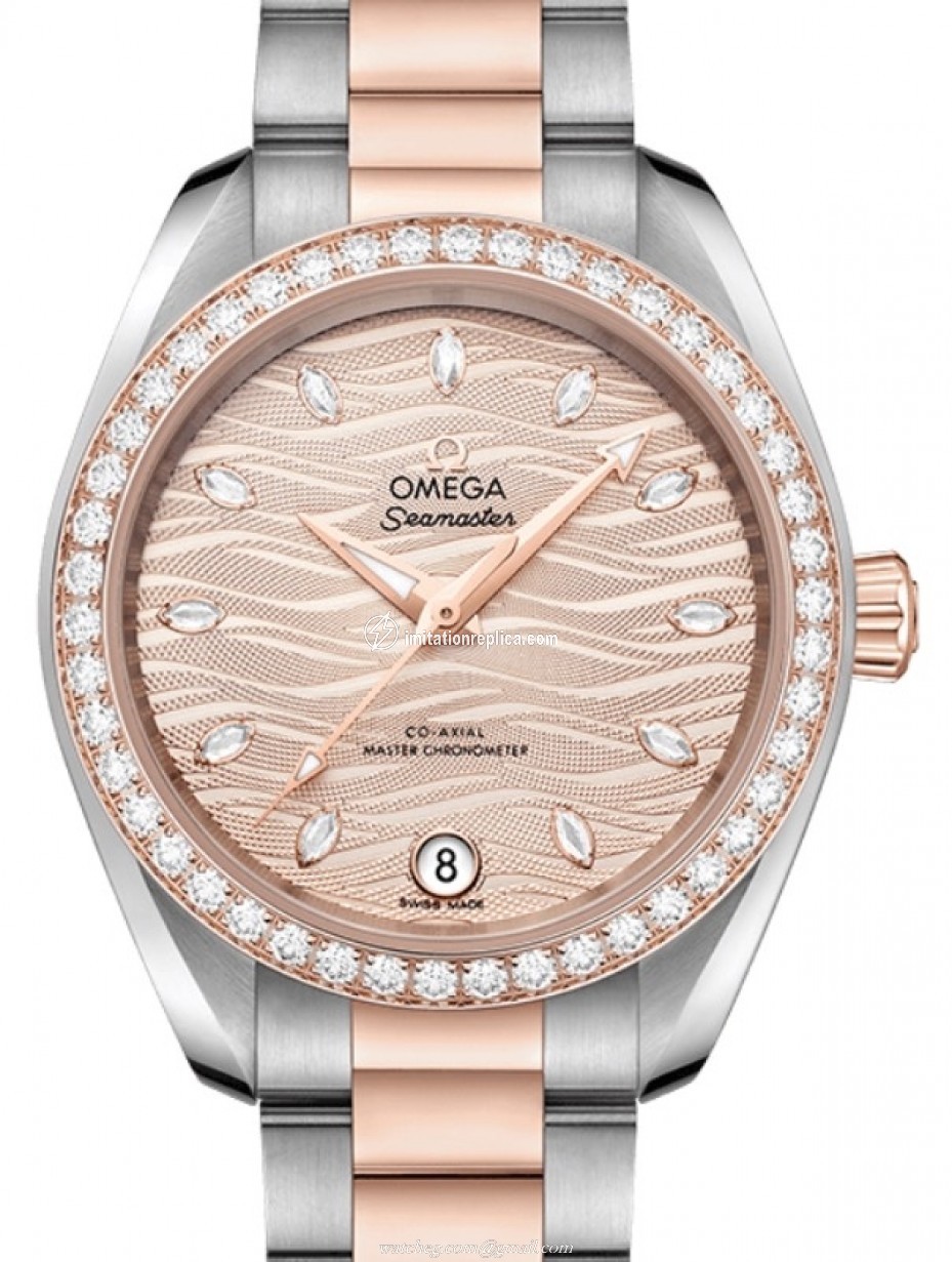 Omega 220.25.34.20.59.001 Seamaster Aqua Terra 150M Ladies Automatic Grey