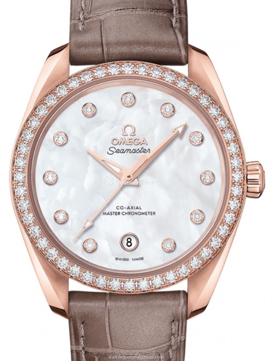 Omega 220.58.38.20.55.001 Seamaster Aqua Terra 150M Ladies Automatic White