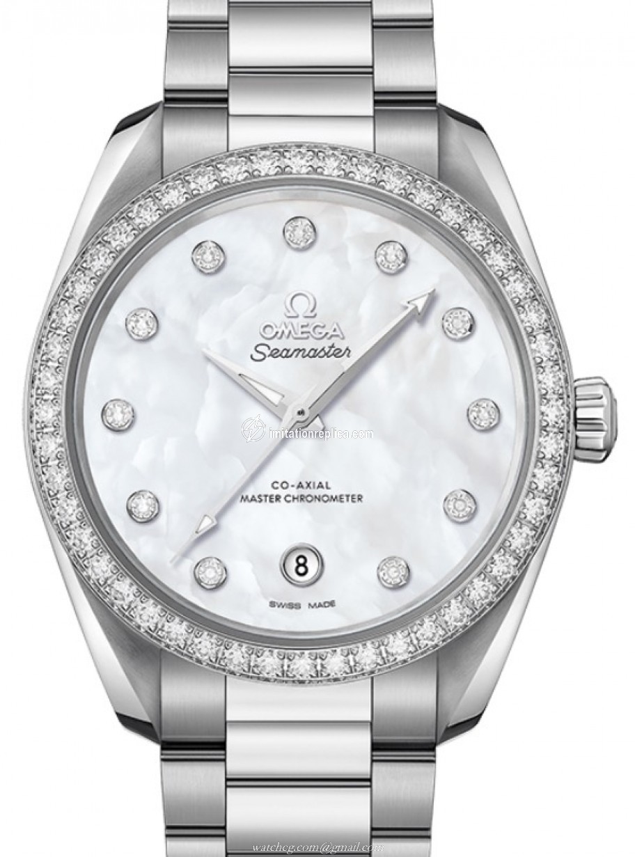 Omega 220.15.38.20.55.001 Seamaster Aqua Terra 150M Ladies Automatic White