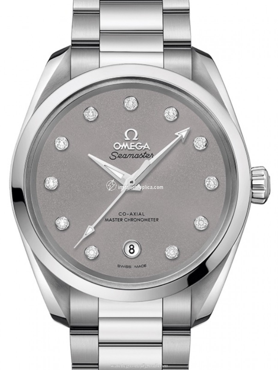 Omega 220.10.38.20.56.001 Seamaster Aqua Terra 150M Ladies Automatic Grey