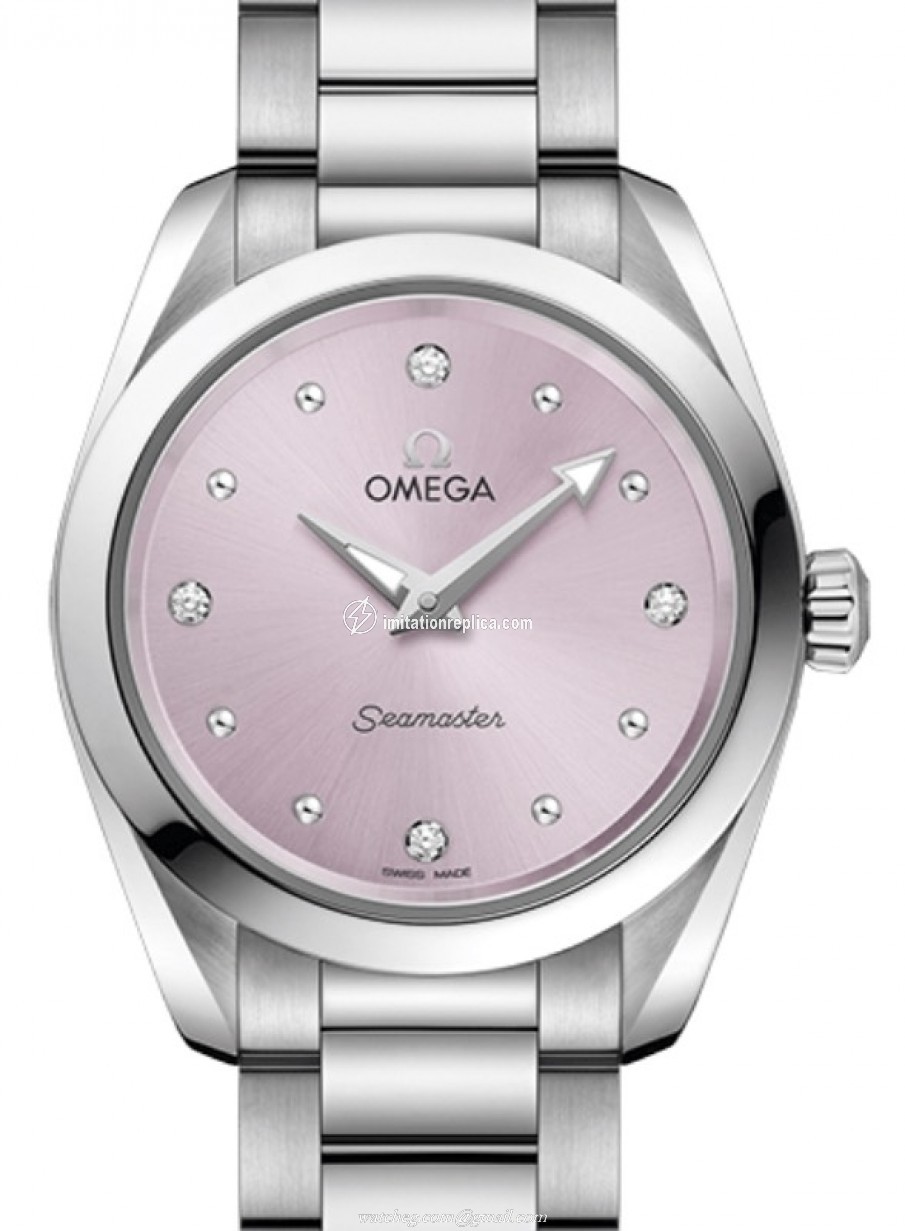 Omega 220.10.28.60.60.001 Seamaster Aqua Terra 150M Quartz Lilac