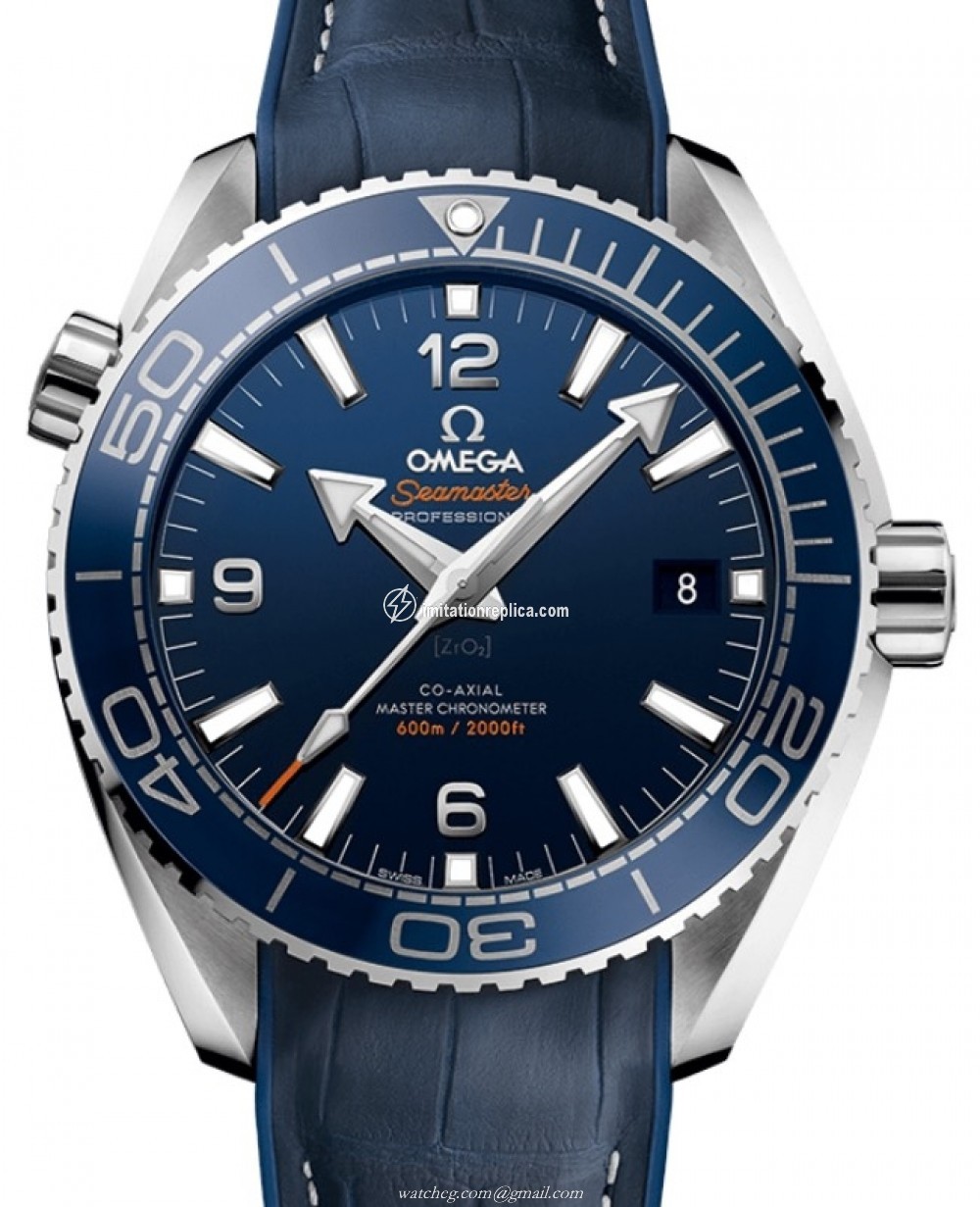 Omega 215.33.44.21.03.001 Seamaster Planet Ocean 600M Men's Automatic Blue