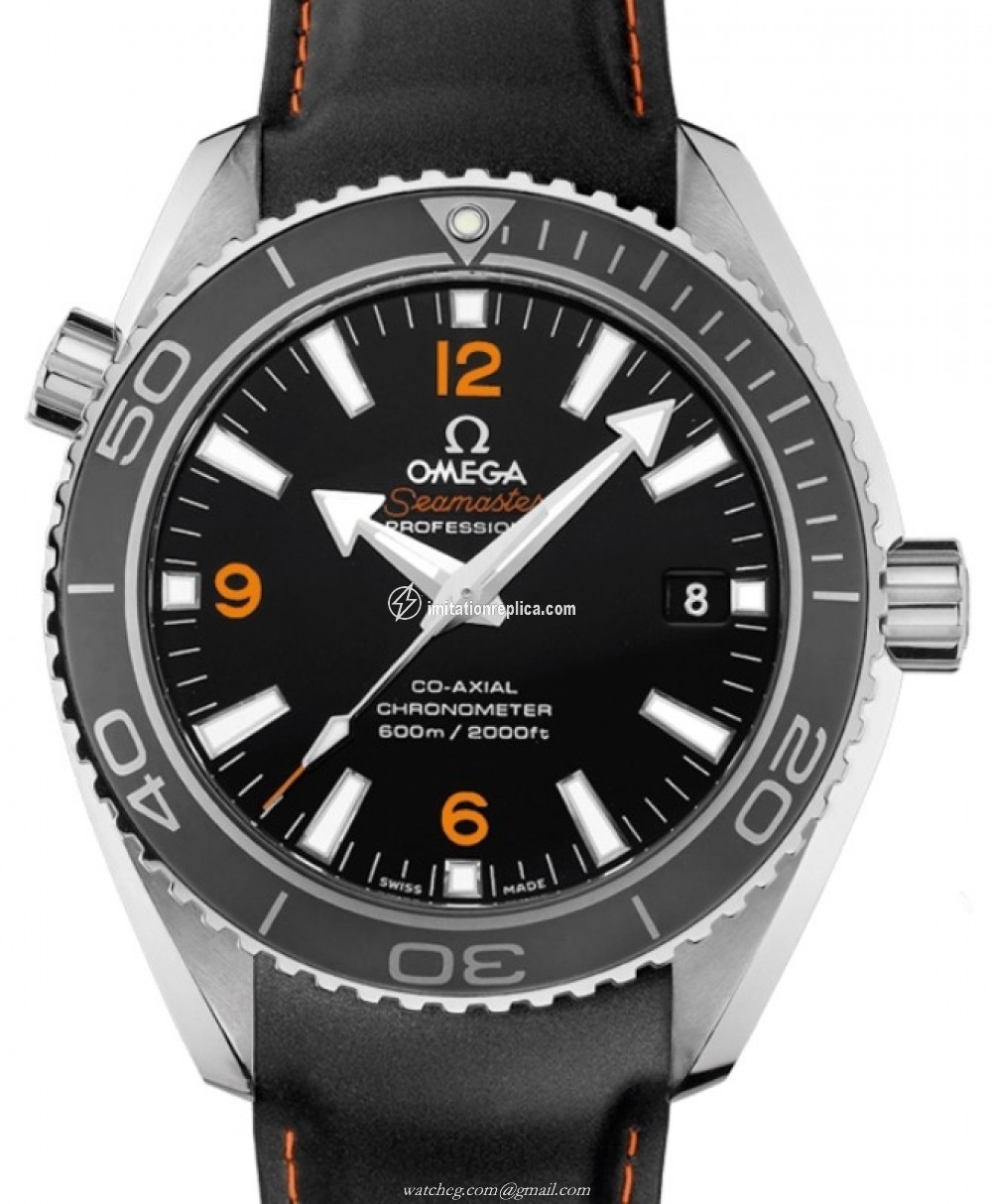 Omega 232.32.42.21.01.005 Planet Ocean 600M Co-Axial Men's Automatic Black