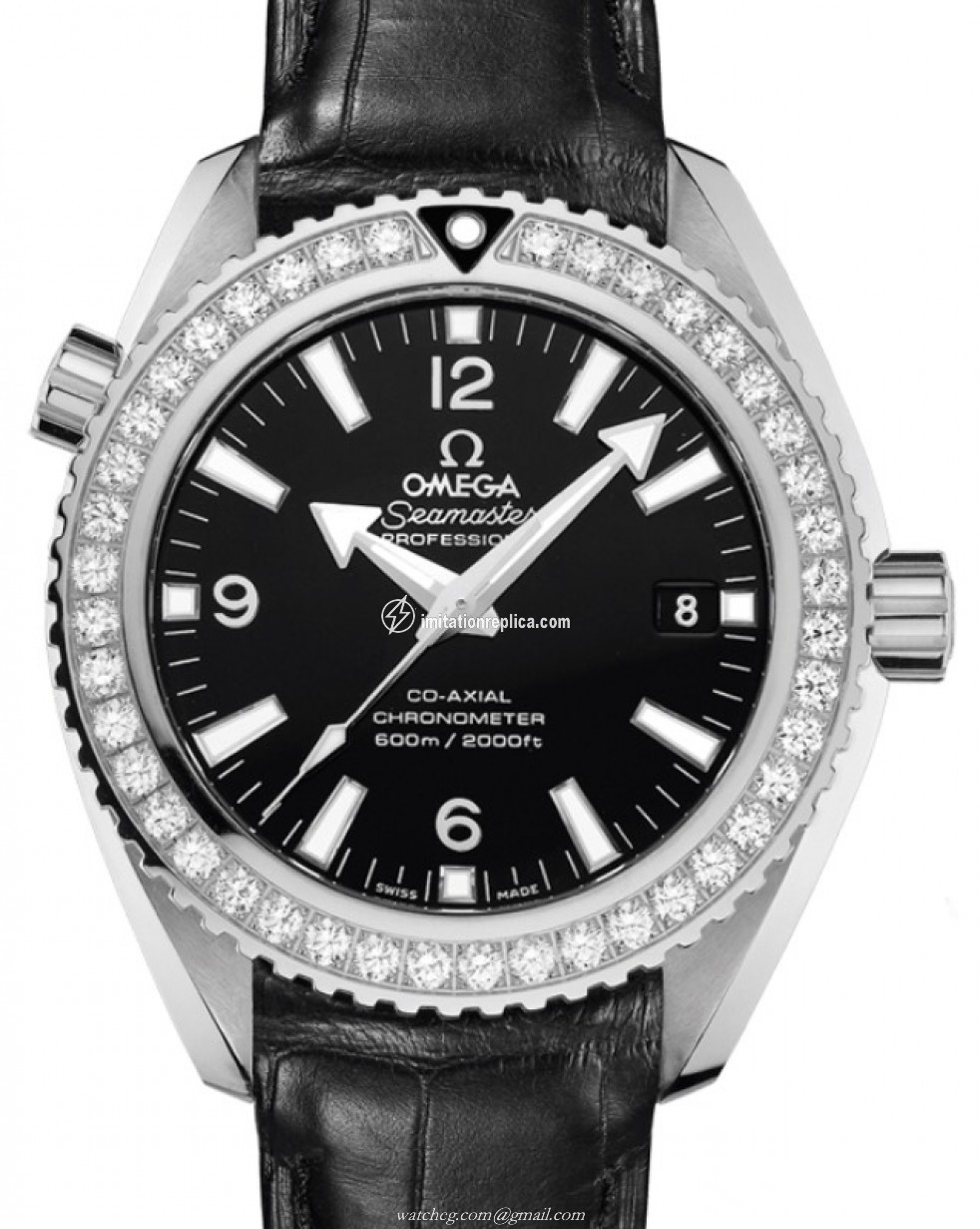 Omega 232.18.42.21.01.001 Planet Ocean 600M Co-Axial Men's Automatic Black