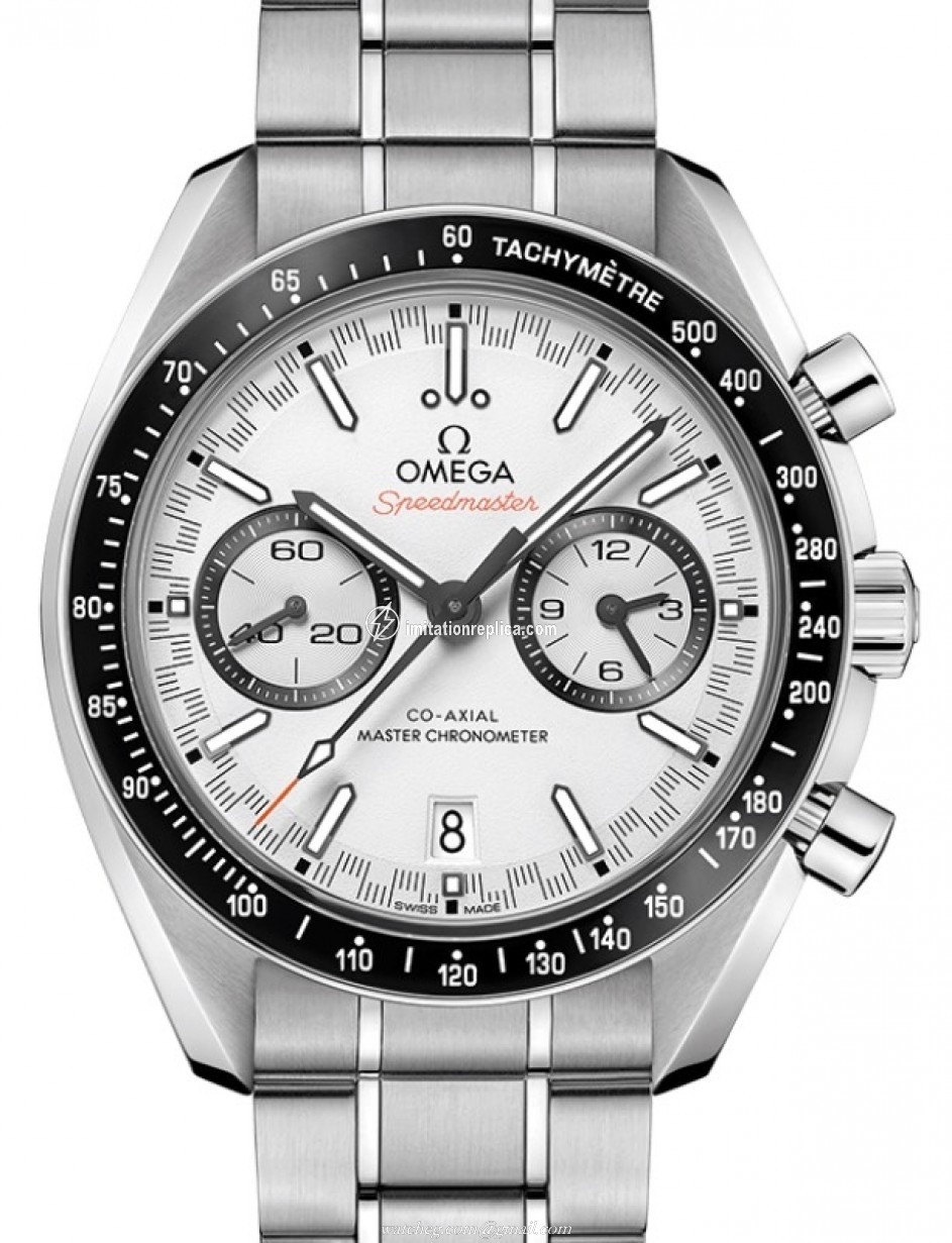Omega 329.30.44.51.04.001 Speedmaster Two Counters Racing Men's Automatic White