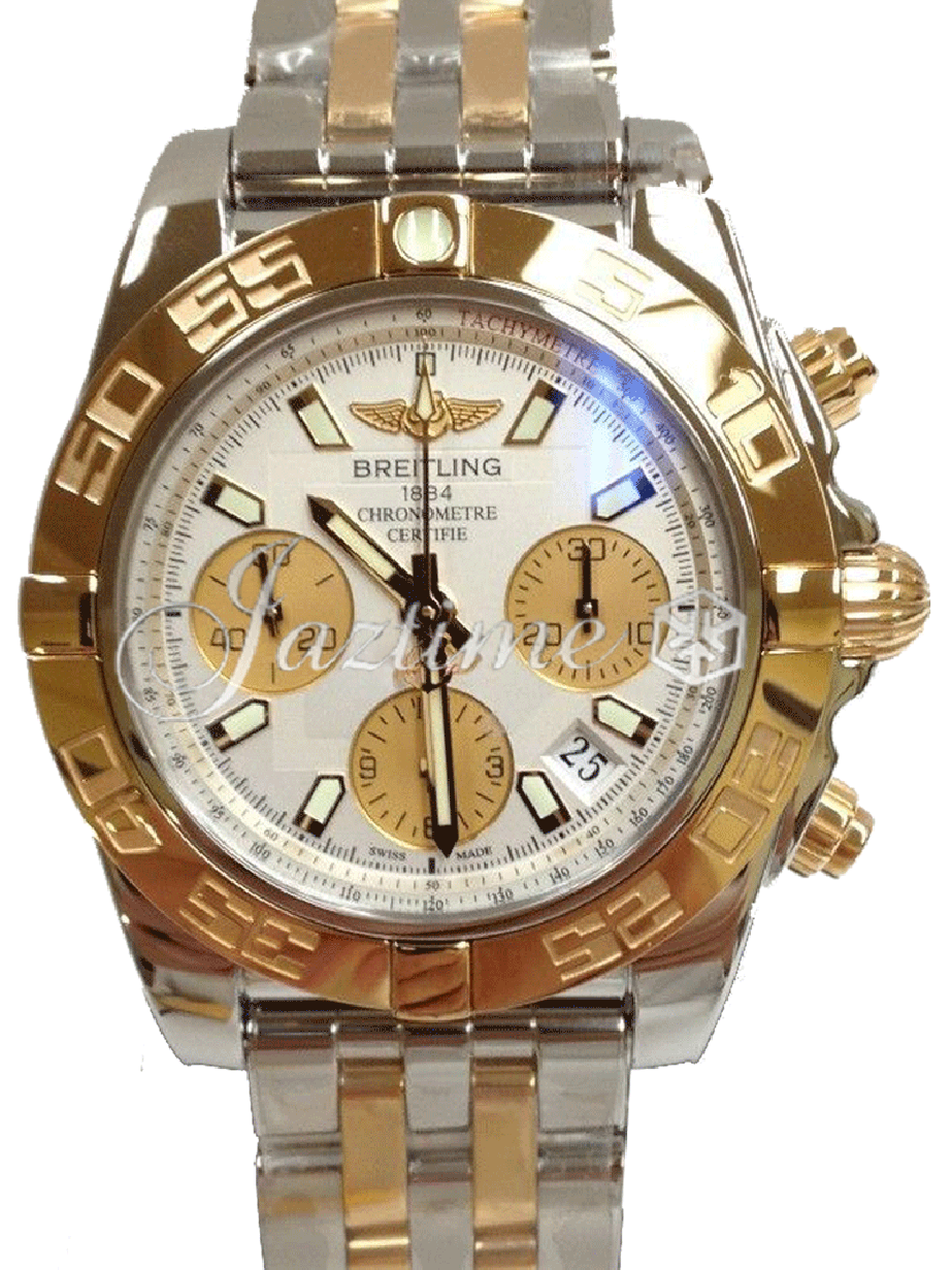 Breitling CB014012|G713|378C Chronomat 41 Men's Automatic Silver