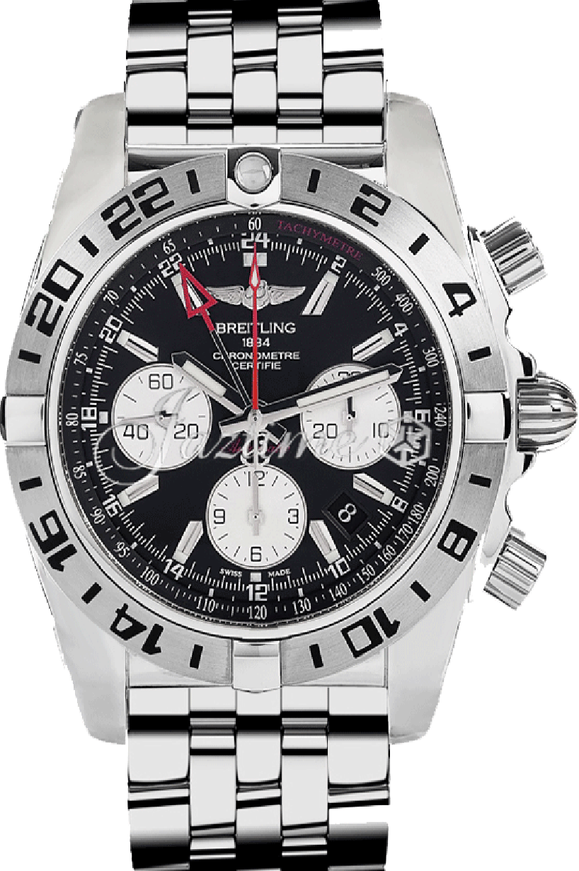 Breitling AB0413B9|BD17|383A Chronomat GMT Men's Automatic Black