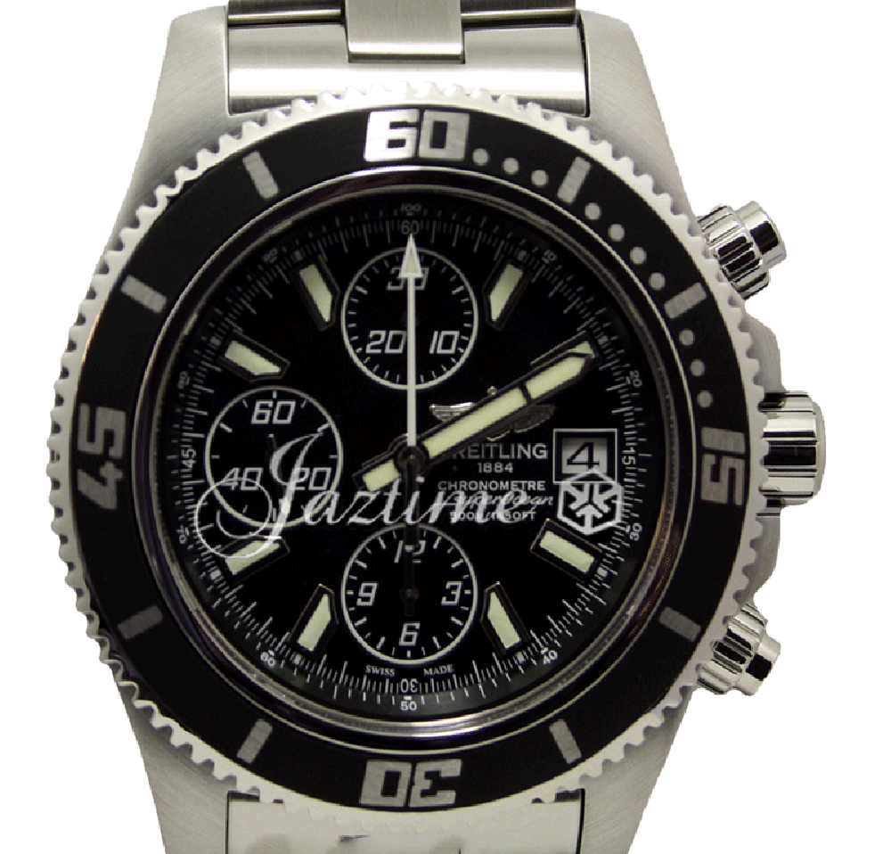 Breitling A1334102BA85162A Superocean Chronograph II Men's Automatic Black