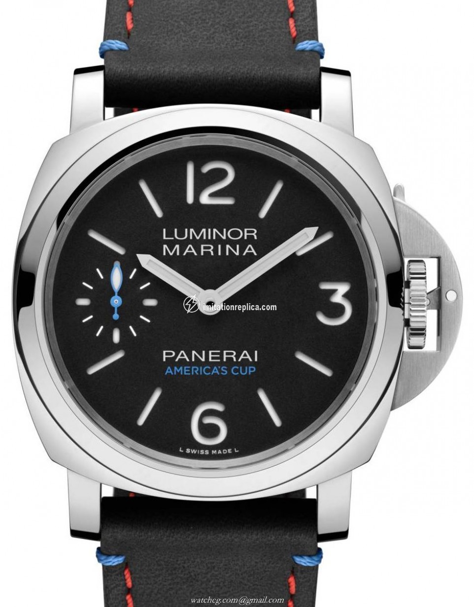Panerai PAM00727 Luminor Marina 1950 America-s Cup 3 Days Automatic Acciaio Men's Automatic Black