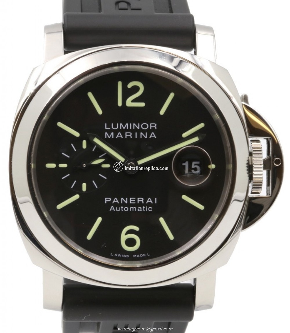 Panerai PAM 104-1 Luminor Marina Men's Automatic Black