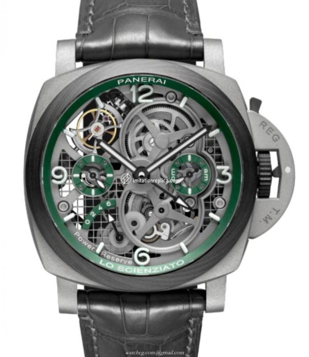 Panerai PAM00768 Luminor Men's Manual-Wind Skeleton