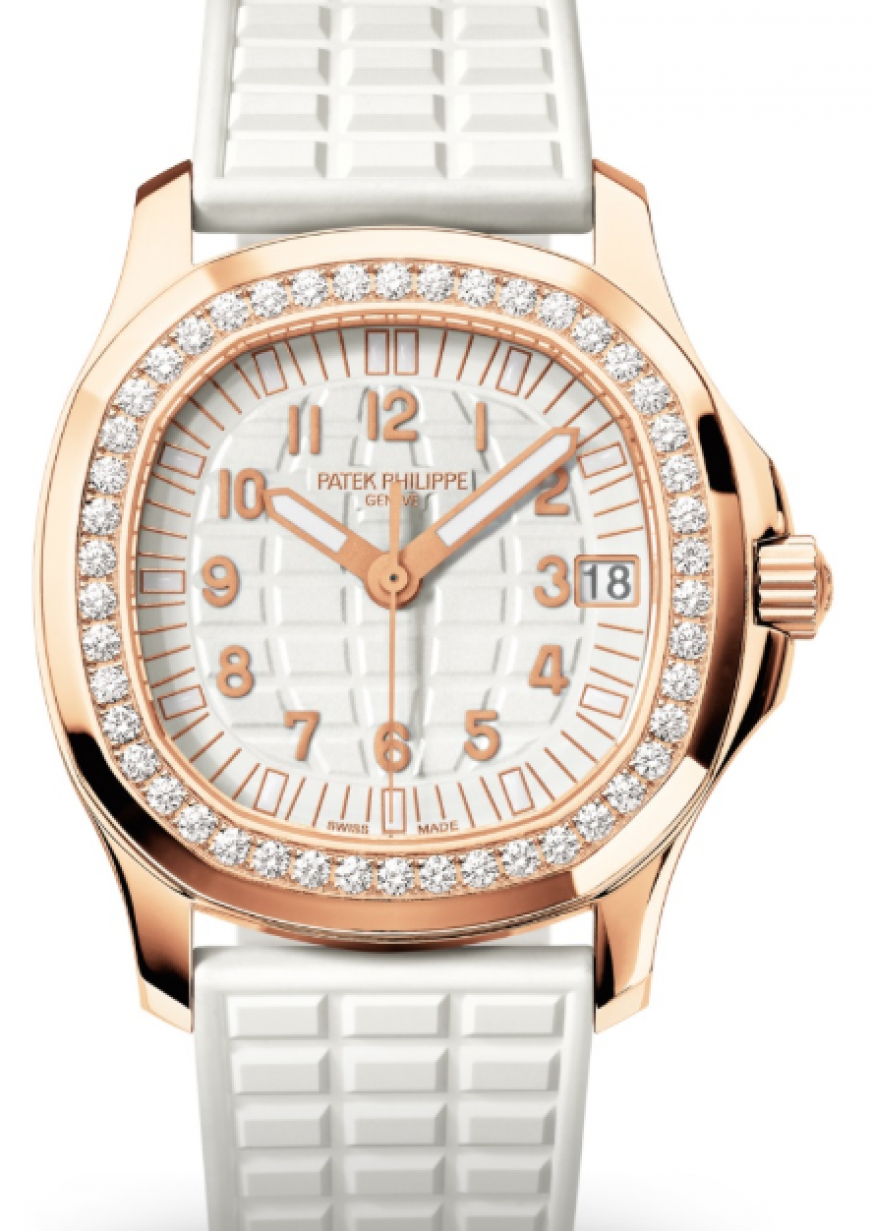 Patek Philippe 5068R-010 Aquanaut Ladies Quartz White