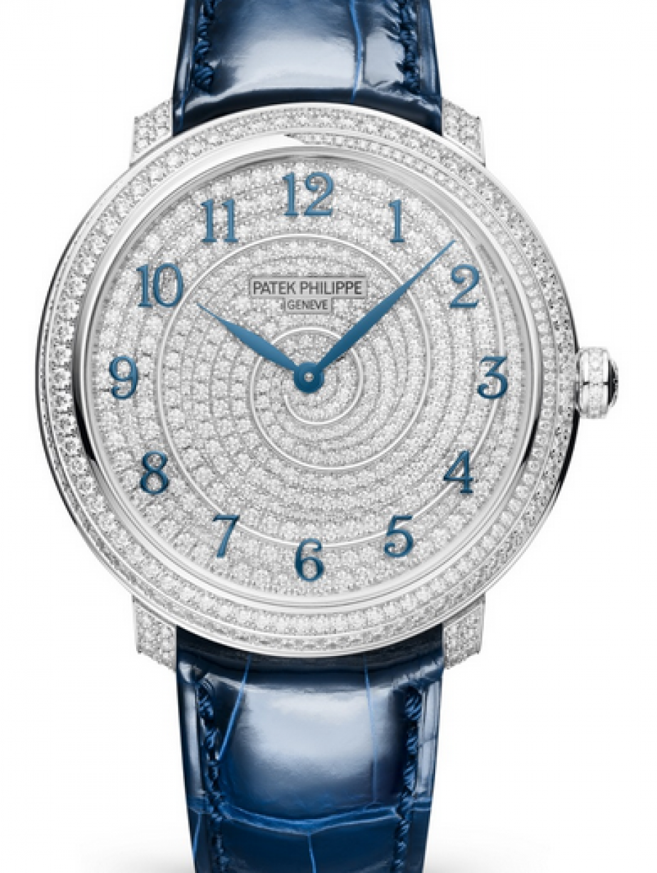 Patek Philippe 4978/400G-001 Calatrava Ladies Automatic Diamond Pave