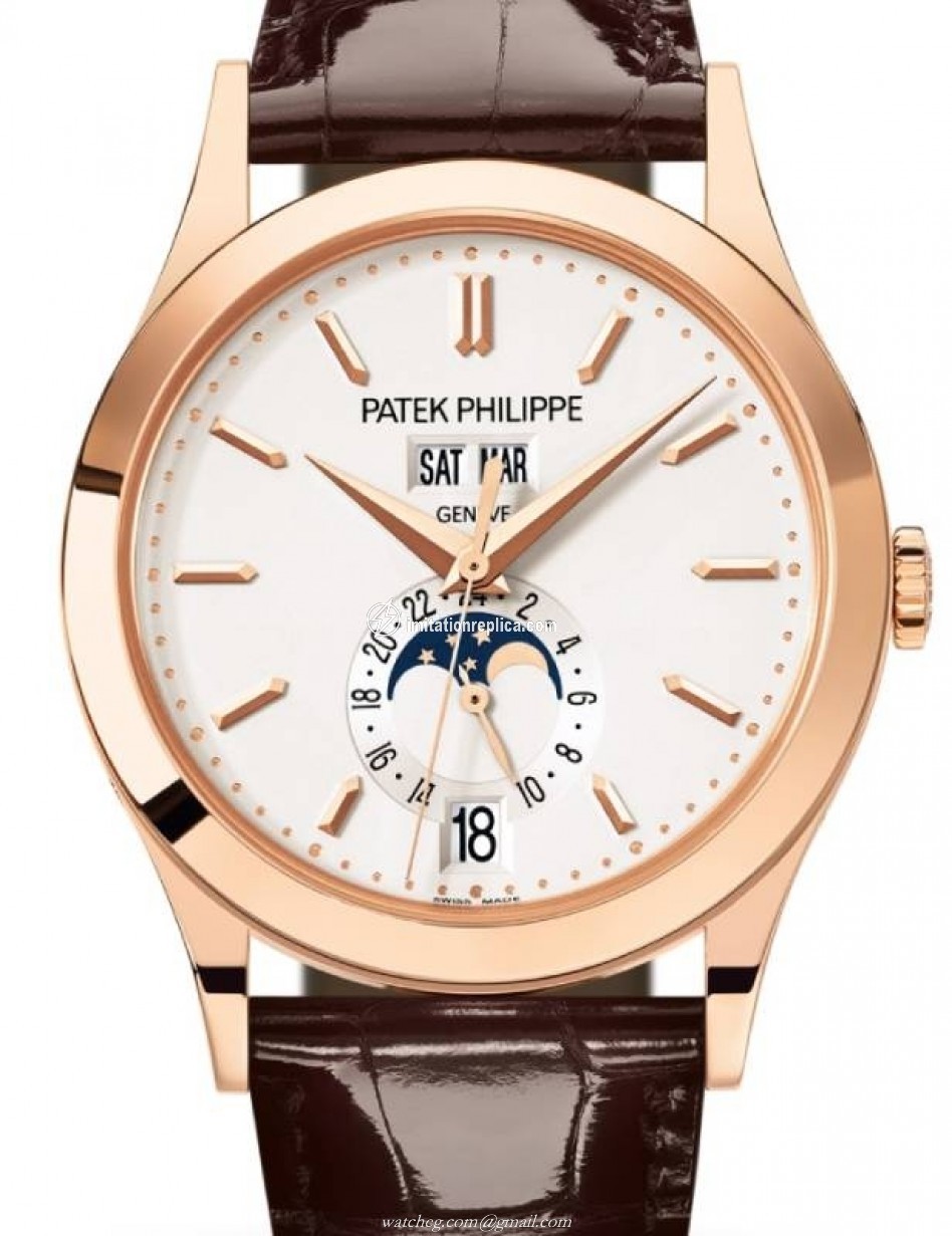Patek Philippe 5396R-011 Complications Men's Automatic Silver Opaline