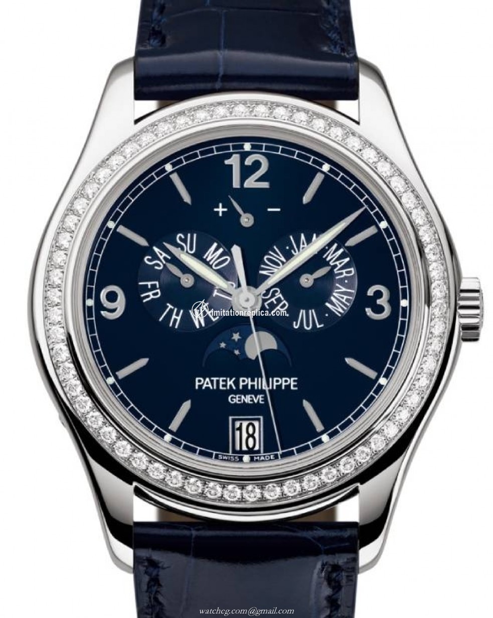 Patek Philippe 5147G-001 Complications Men's Automatic Blue