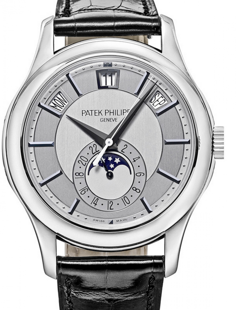 Patek Philippe 5205G-001 Complications Men's Automatic Rhodium