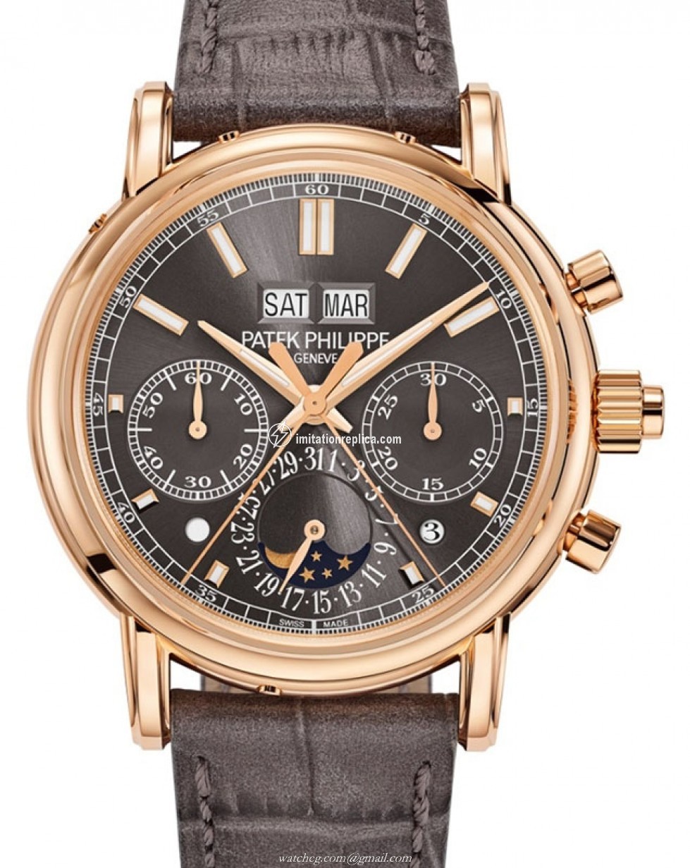 Patek Philippe 5204R-011 Grand Complications Men's Manual-Wind Slate Grey