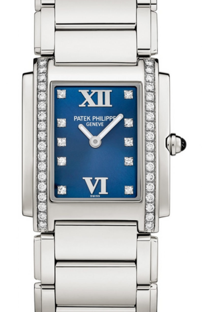 Patek Philippe 4910/10A-012 Twenty~4 Ladies Automatic Blue
