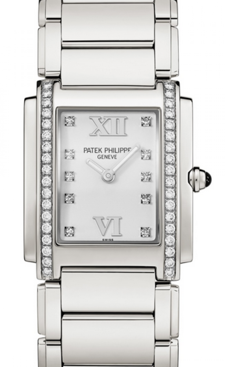 Patek Philippe 4910/10A-011 Twenty~4 Ladies Automatic White