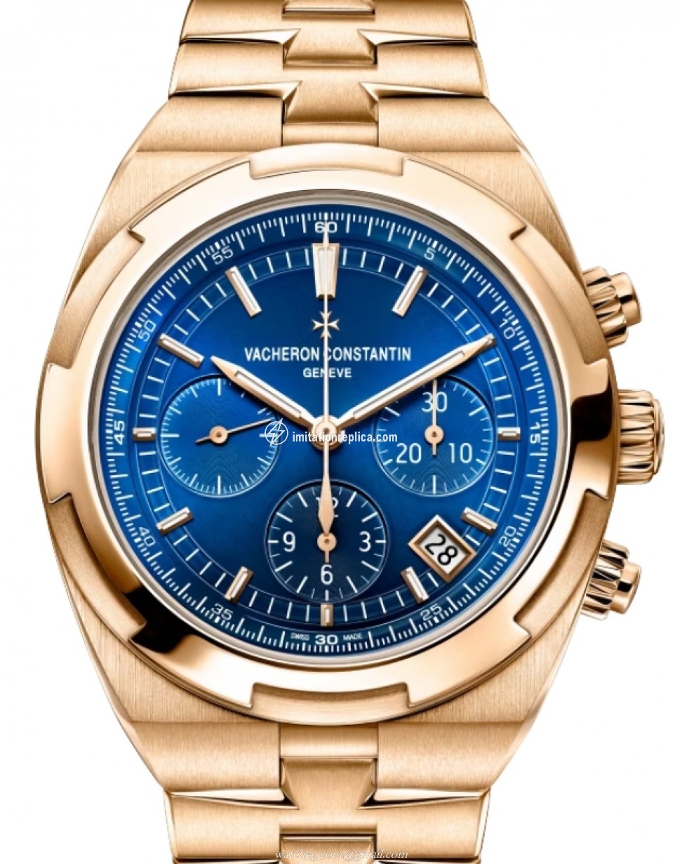 Vacheron Constantin 5500V/110R-B952 Overseas Men's Automatic Blue