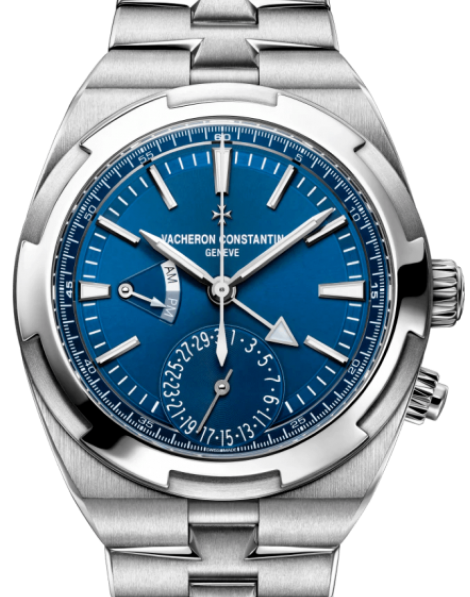 Vacheron Constantin 7900VBLU1 Overseas Dual Time Men's Automatic Blue